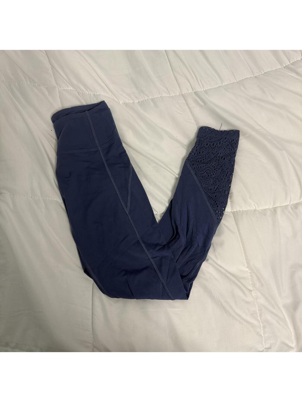victoria's secret pink blue leggings with XS